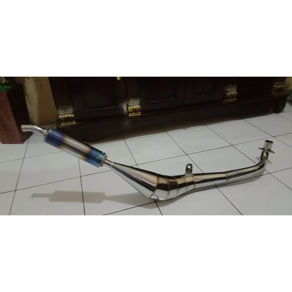 Knalpot racing f1zr fizr force1 kolong samping 5.0
