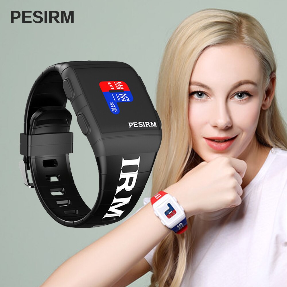 PESIRM 1906 Jam Tangan Pria Wanita Digital Tali Silicone WATCHKITE WKOS