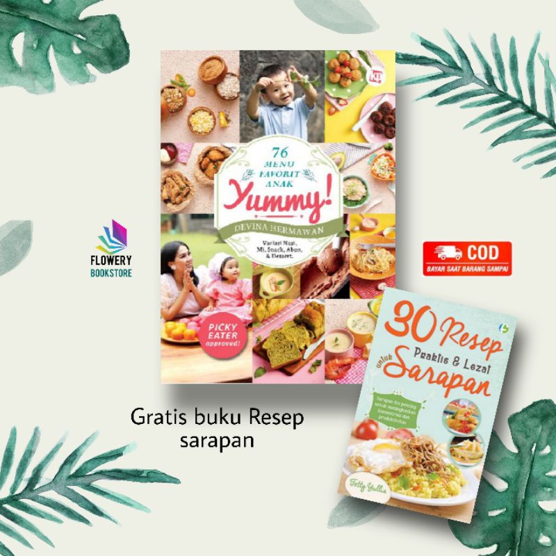 Buku Resep Masakan Yummy 76 Menu Favorit Anak Devina Hermawan