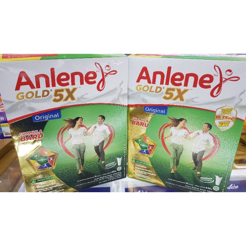 

Anlene gold 5x original/coklat/vanilla 650gr