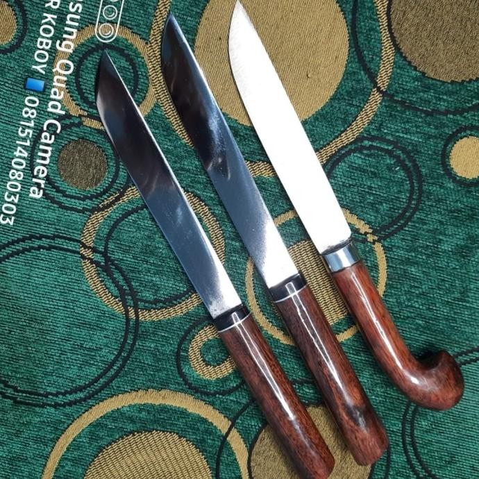 Pisau Seset Kulit - Terlaris Diskon Pisau Sembelih Seset Sleipner A88 Kayu Galih Asem -