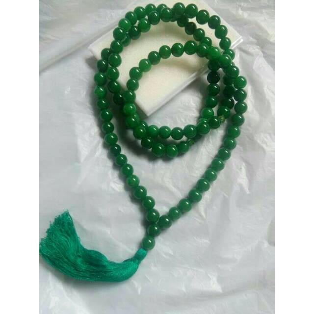 Tasbih batu giok 10 mm