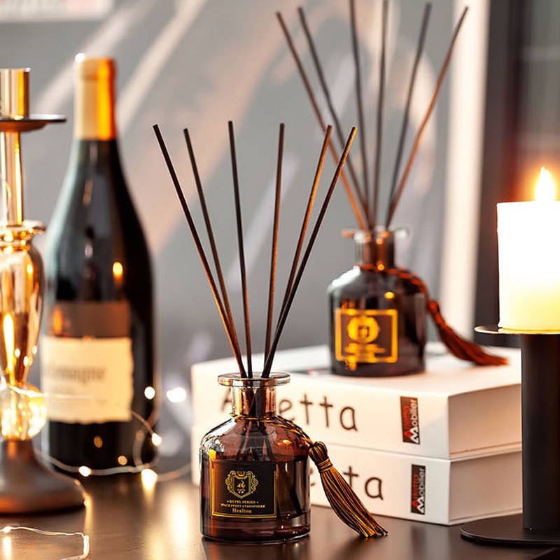 Pengharum Pewangi Ruangan Reed Diffuser Aromaterapi Stick Ruangan Aromaterapi Stik Rattan