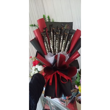 

buket chocolatos hitam besar