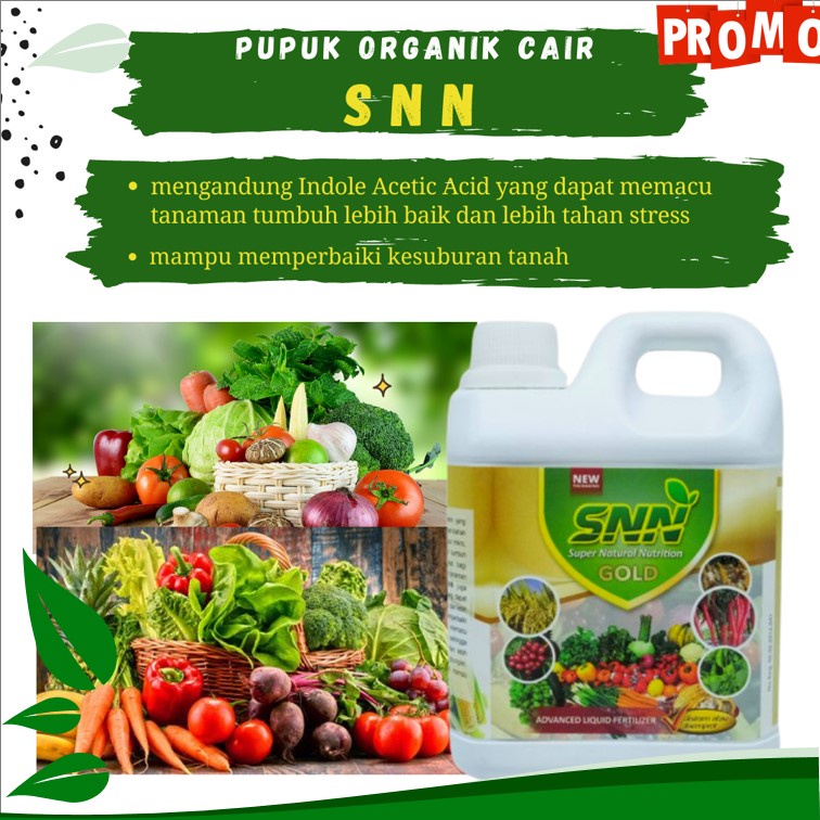 pupuk snn, PUPUK CAIR SNN GOLD 1 LITER, POC Unggul - Pupuk Organik Cair SNN 1000ml - Super Natural N