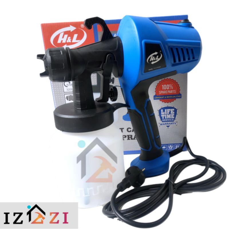 Alat Semprot Cat Minyak Tembok Electric H&L HL 718 Electric Spray Gun