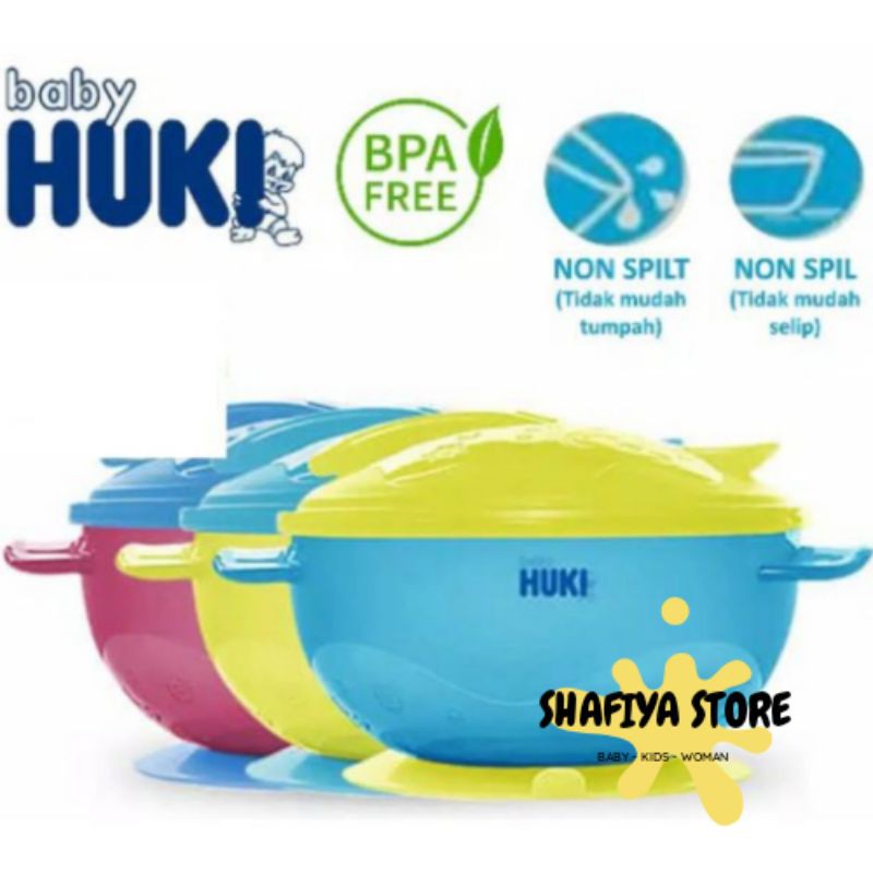 Baby Huki Suction Bowl with Spoon