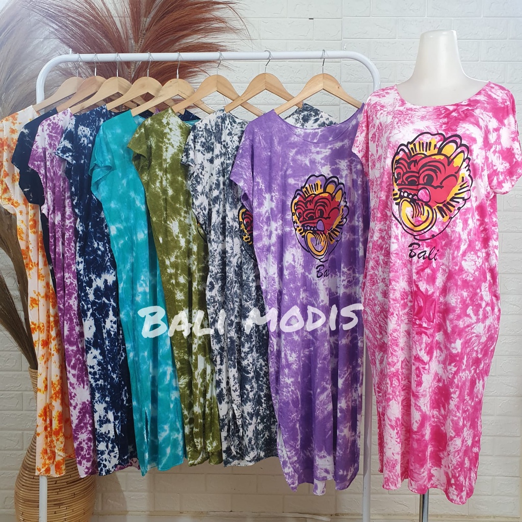 DASTER JUMBO TIE DYE KAIN HALUS BALI