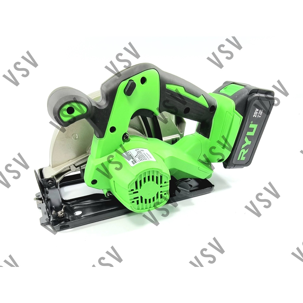 RYU RCCS185 Cordless Circular saw 185mm Mesin Potong Kayu Baterry Circle