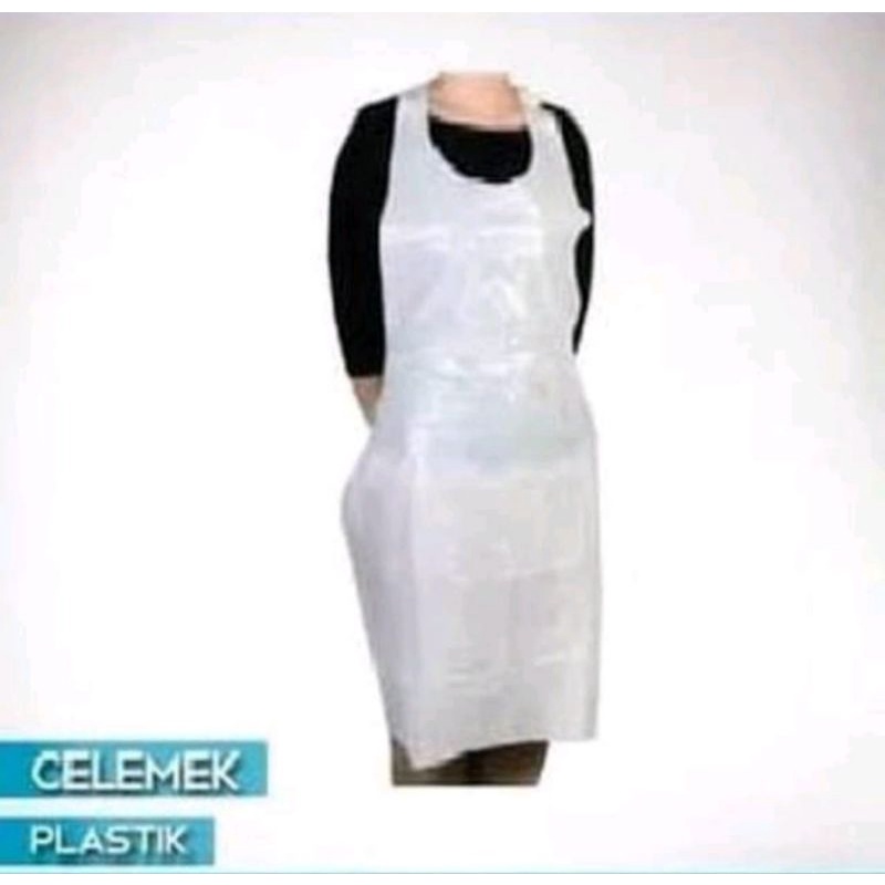 Apron Celemek Plastik Disposible LDPE Export Quality