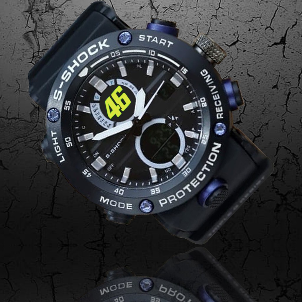 (WATER RESIST) Jam Tangan VALENTINO ROSSI 46 DT - EXCLUSIVE