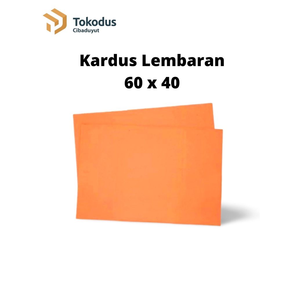 

Kardus Lembaran | Kardus Sheet | Karton Lembaran B Flute | Dus Lembaran uk 60 x 40 cm - Tokodus Cibaduyut