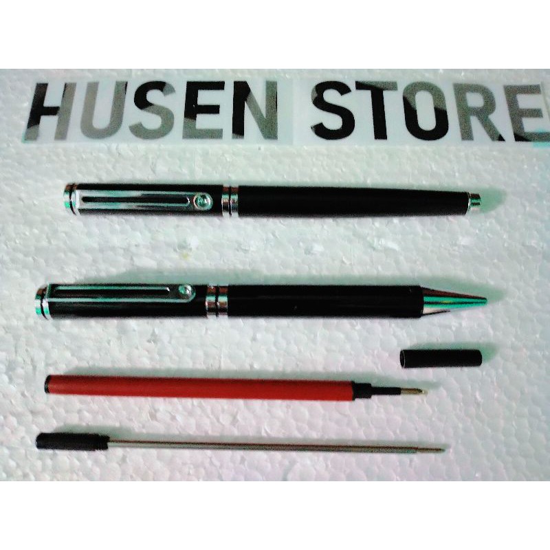 

Pulpen Ballpoint Pena metal 915 stelan Mirip Parker