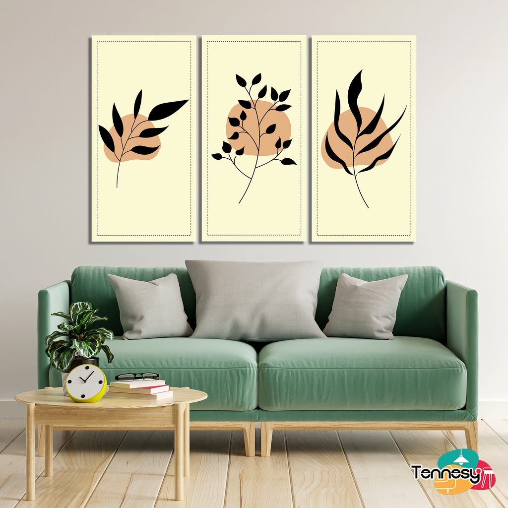 TENNESY HIASAN DINDING TANAMAN FLORAL AESTETIK 10x20CM WALL DECOR PAJANGAN KAYU POSTER DEKORASI DINDING RUMAH KAMAR TIDUR