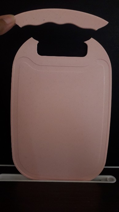 Vishal Talenan Bahan Jerami Gandum Cutting Board/ Alat Dapur Talenan Jerami Gandum Pengiriman Acak