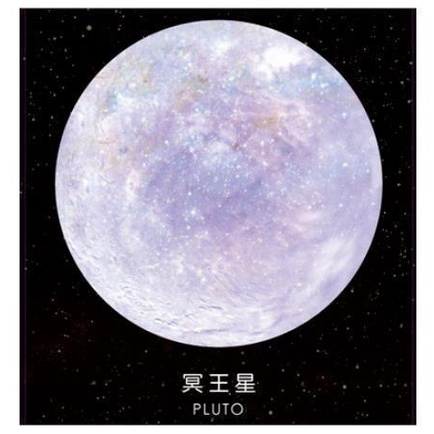 RB01 FUNSTORE STICKY NOTE BENTUK PLANET /STICKY NOTE PLANET-PLUTO