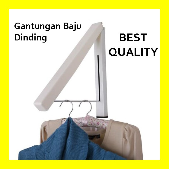 Gantungan Baju Dinding Gantungan Tempel Lipat Indoor Gantungan Baju Dinding Gantungan Tempel Lipat Indoor