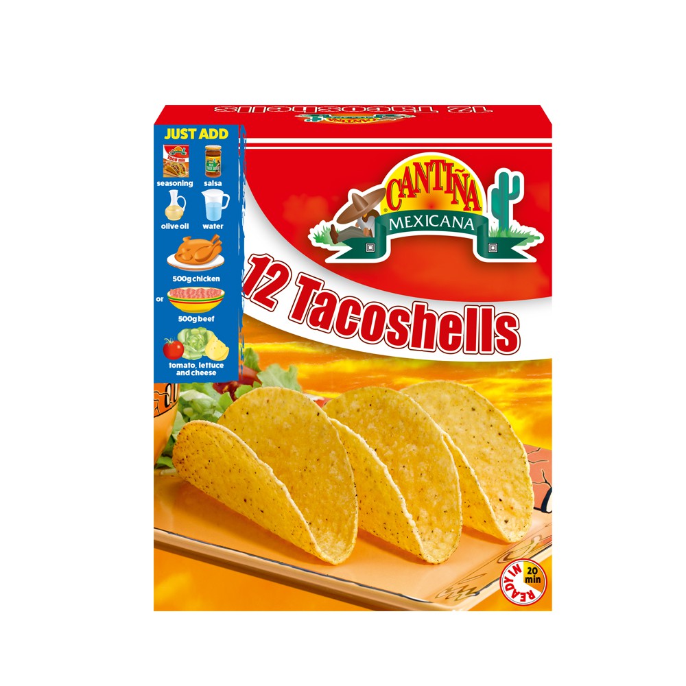 Taco Cantina Mexicana 12 Taco Shells 150 gr