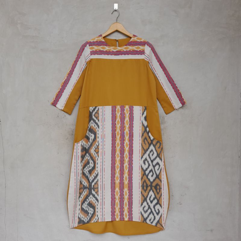 Gamis Batik / Gamis Tenun Wanita Batik GMK 01