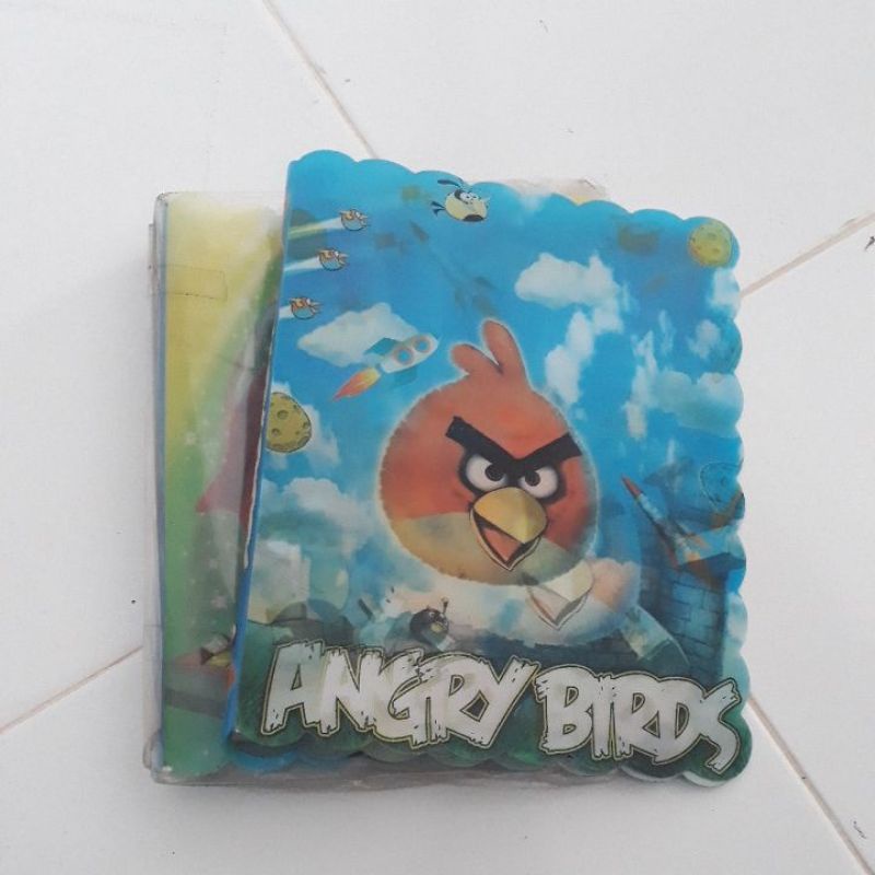 

Binder Gambar Angry Bird dan Super Man untuk Anak Sekolah A5