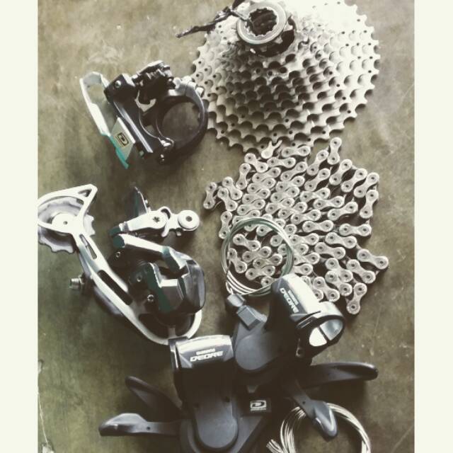 Mini Grupset Deore 3x10