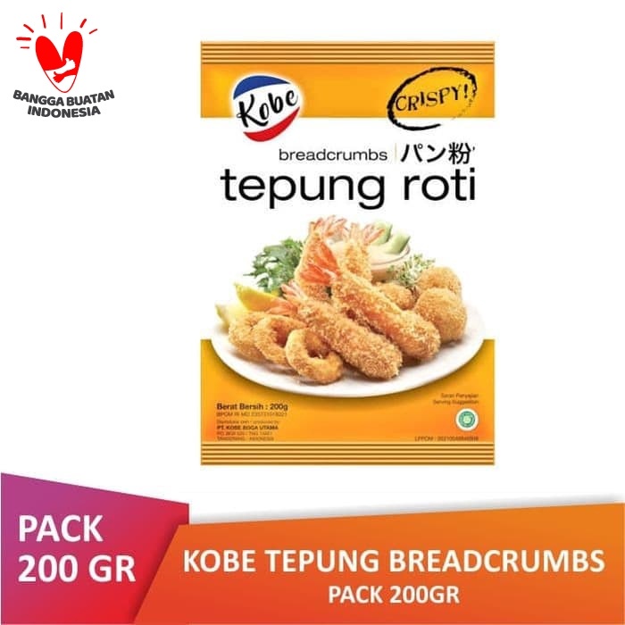 

Ds11 Pack Kobe Tepung Breadcrumbs Roti 200 Gr G6B040B1