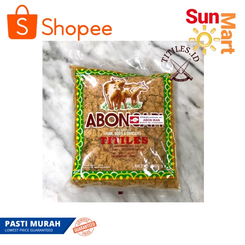 Abon ikan 500 gram titiles Original Bali