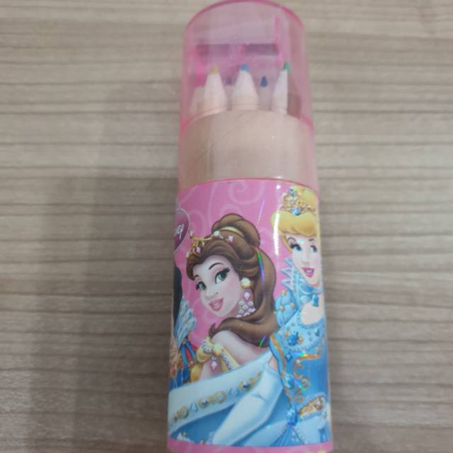 

Crayon 12 warna plus serutan set pensil cat pensil warna rautan