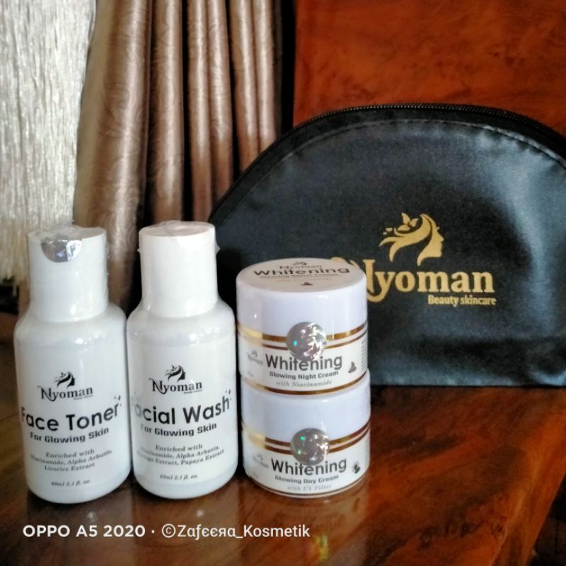 [FREE GIFT] ORI NYOMAN SKINCARE PAKET BASIC WHITENING PEMULA