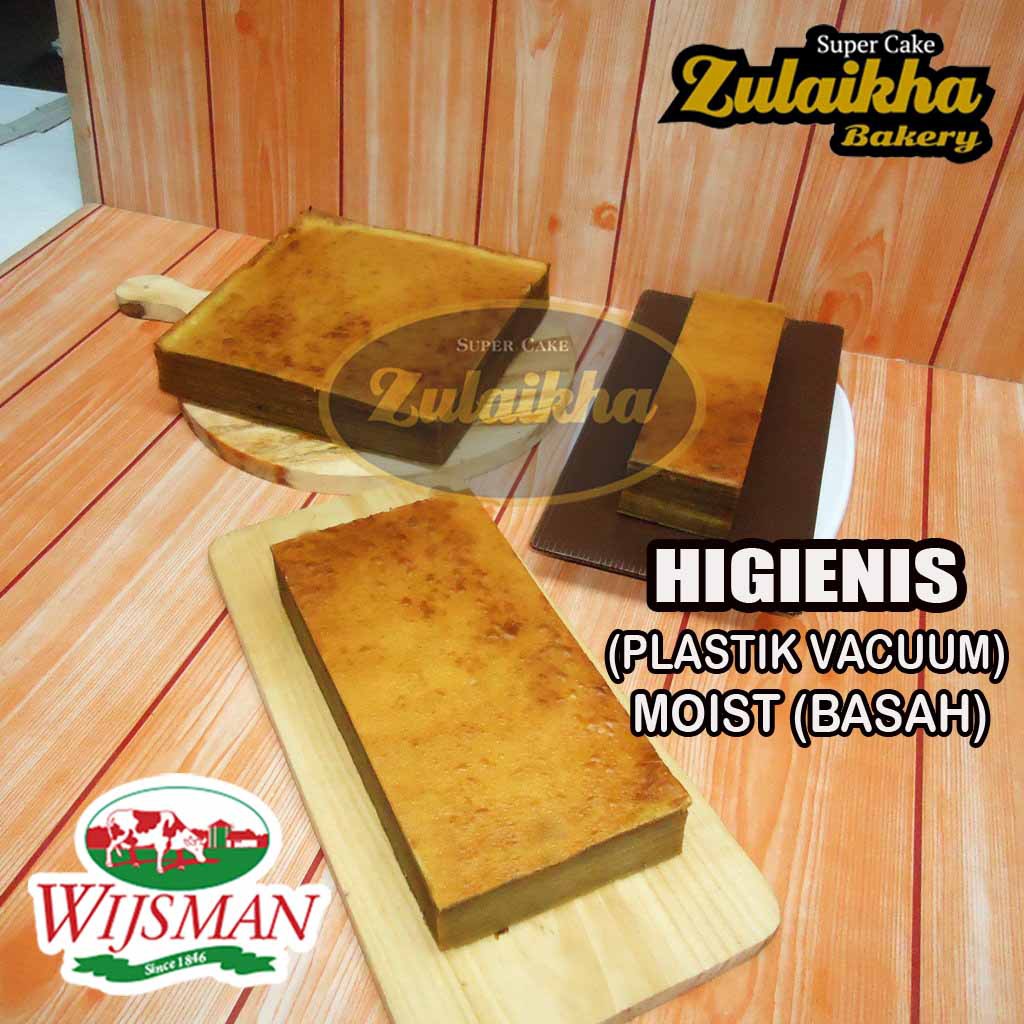 Lapis legit tanpa tepung super wisman ukuran 20 x 10 cm