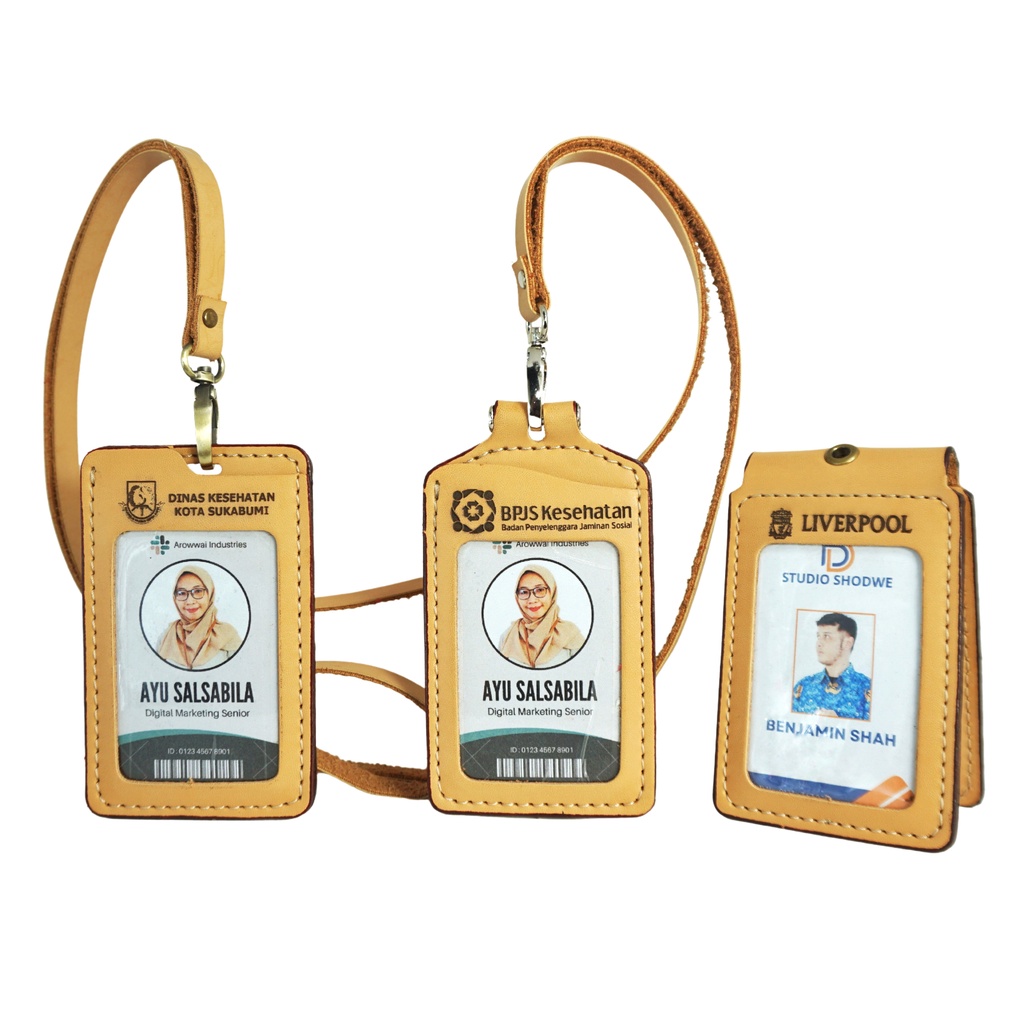 

Terlaris ✨ - Name Tag Holder, Name Tag Id card, dompet id card custom logo Bank BSI atau request logo lain3.1.23