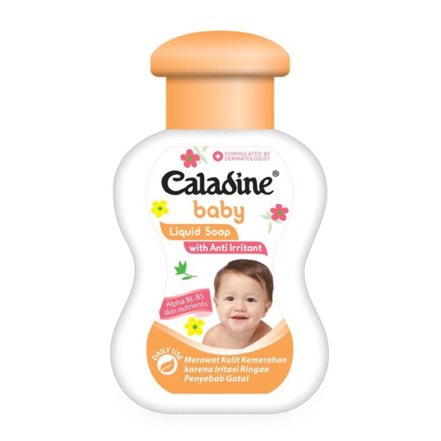 caladine baby liquid soap