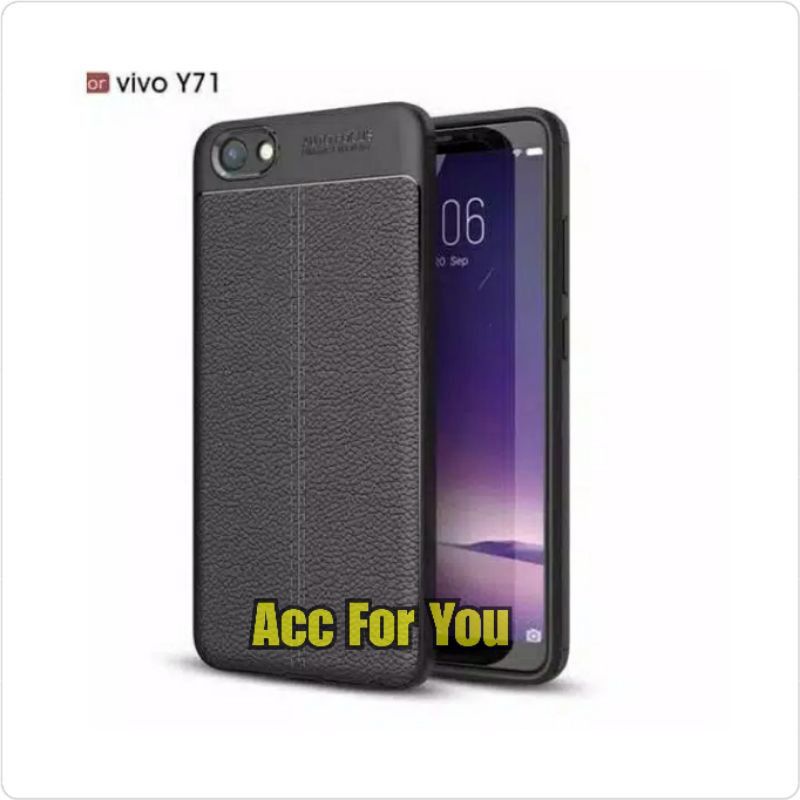 Soft Case Vivo Y71 Softcase Black Matte Soft Case Hitam Casing Silikon Blackmate Cover Jelly Case Hi