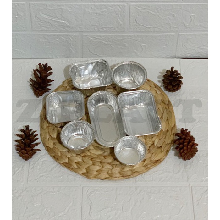 Aluminium Foil Tray Cup / Cetakan Kue Alumunium Foil OX 100