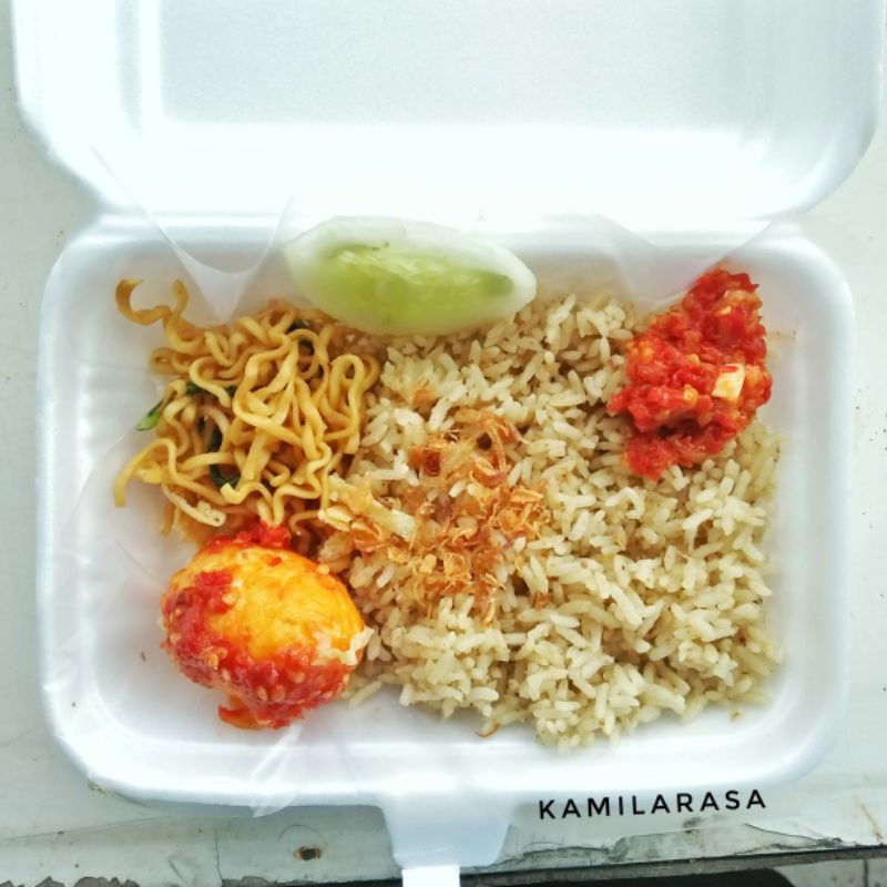 

NASI KEBULI TELUR BALADO KHAS KAMILARASA