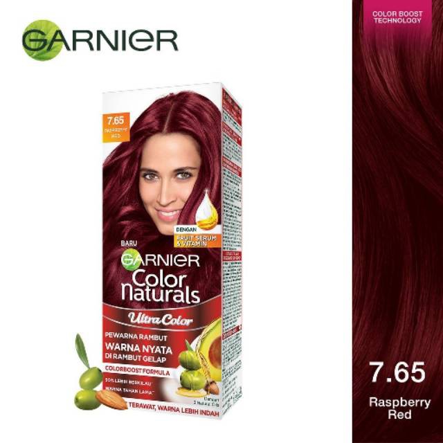 Garnier Cat Rambut Color Naturals Creme Hair Color Box