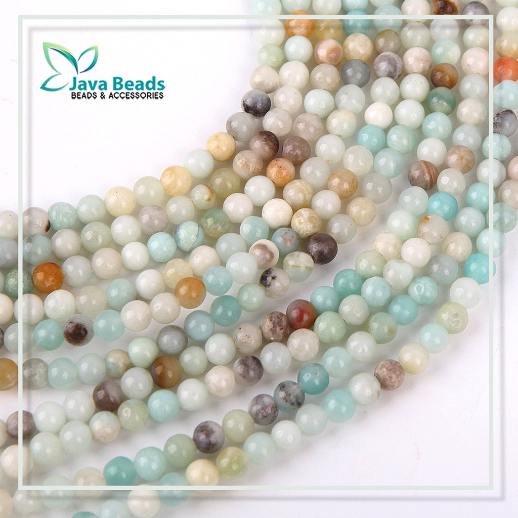 Batu Alam Amazonite Bahan Gelang Batu Amazonite