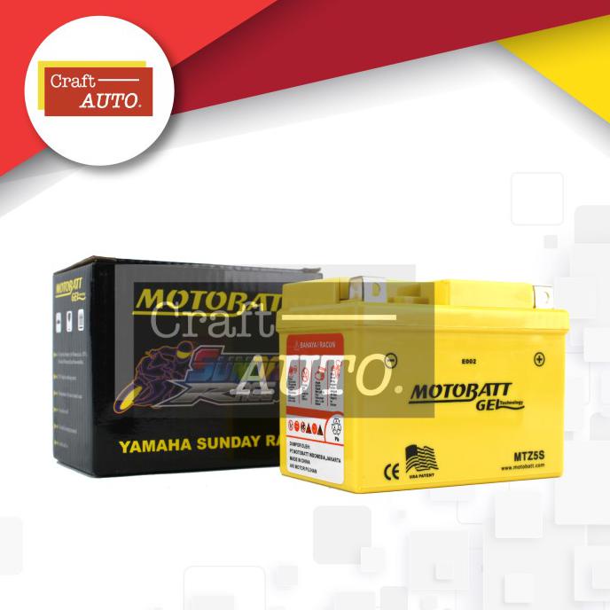 Aki Motor Honda Vario 110 Matic Motobatt Mtz5S