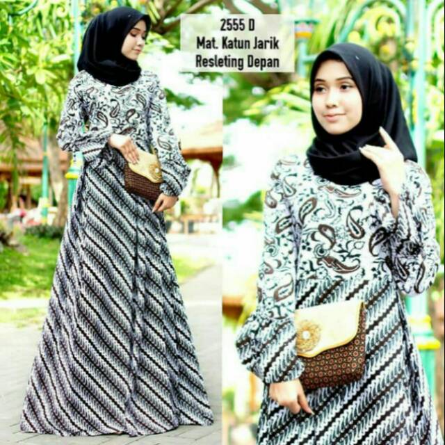 Gamis batik / gamis batik murah/ gamis batik pekalongan solo