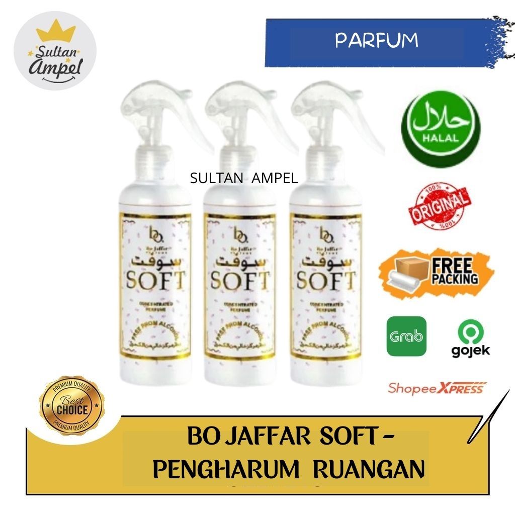 Bo Jaffar  SOFT Pengharum Ruangan Linen & Room Spray Arabian 250ml
