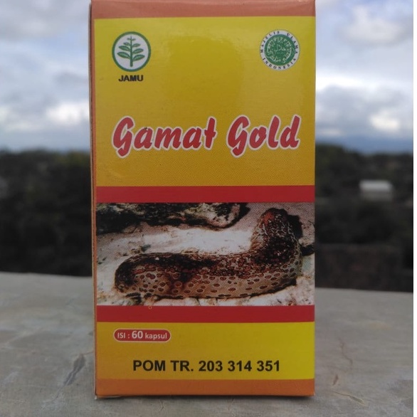 KAPSUL HERBAL GAMAT EMAS TRIPANG GAMAT GOLD KAPSUL ISI 60 KAPSUL ORIGINAL