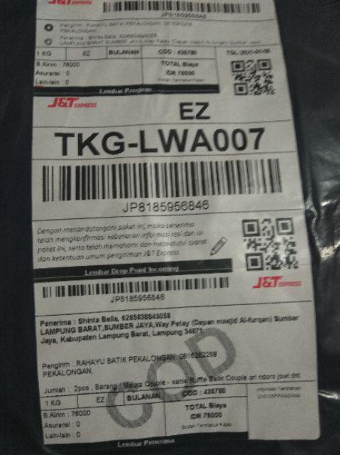 Maura Couple - Sania Ruffle Batik Couple Ori Ndoro Jowi Dnt Garansi Termurah