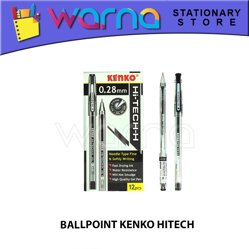 

PEN PULPEN BOLPEN BALLPOINT KENKO HITECH
