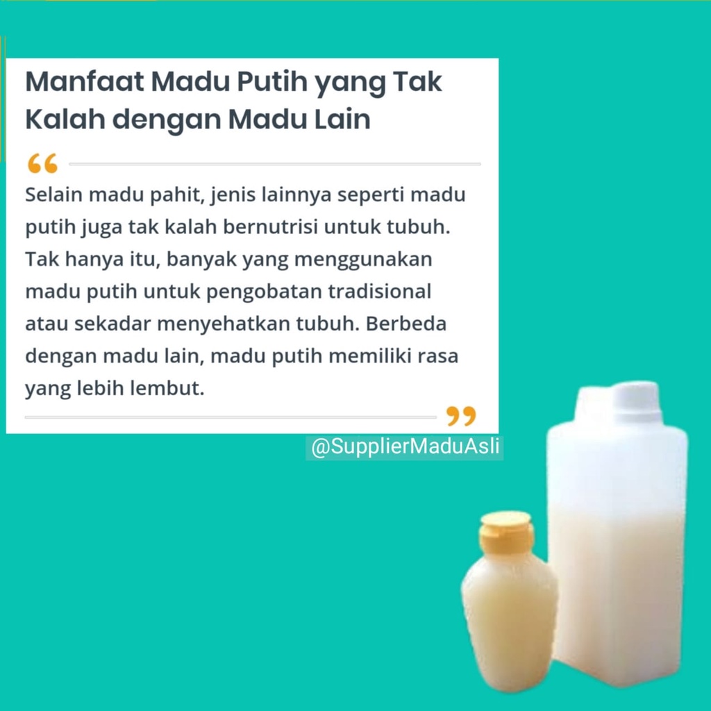 

(COD) Madu Klanceng Hutan Liar Asli 1kg Madu Murni Sehat Alami 100% Grade A Madu Sejuta Khasiat