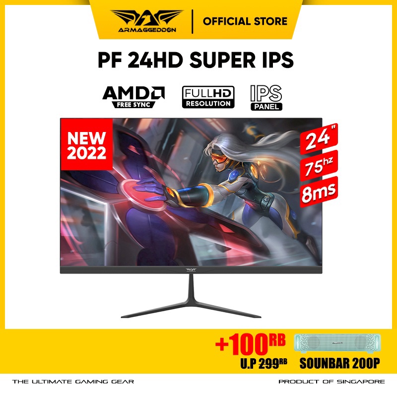 Monitor Gaming Armaggeddon Pixxel+ PF24HD SUPER | 24