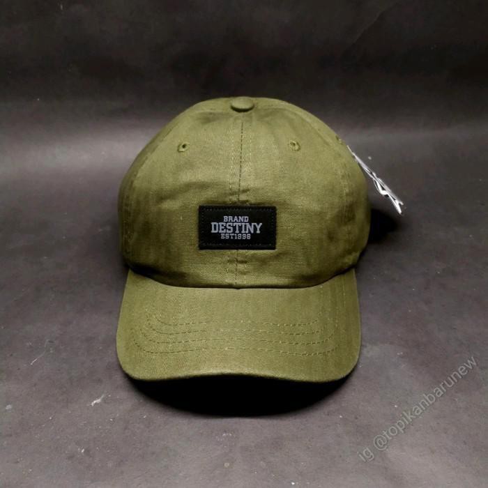 Topi Pendek Pria Baseball Import Destiny Army NEW