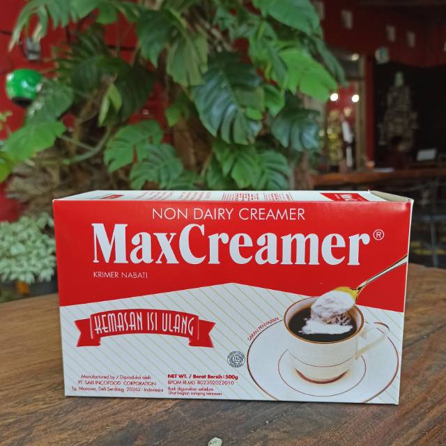 

500 Gr Max Creamer Krimer Bubuk untuk Campuran Es Kopi Susu Thai Tea Boba - Non Dairy