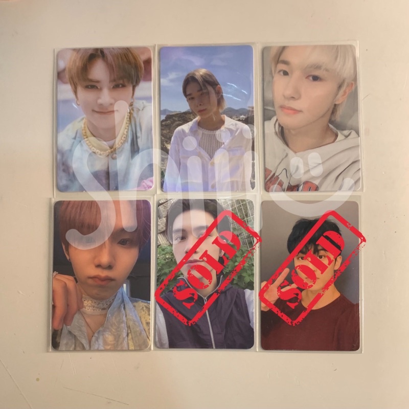 Photocard pc nct wayv enhypen xiaojun renjun niki shotaro universe yzy
