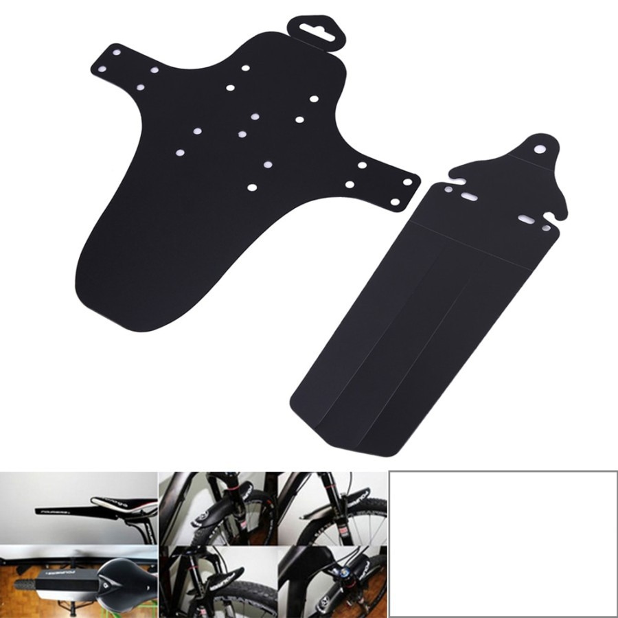 Fender spakbor mud guard mtb sepeda gunung depan belakang kabel ties