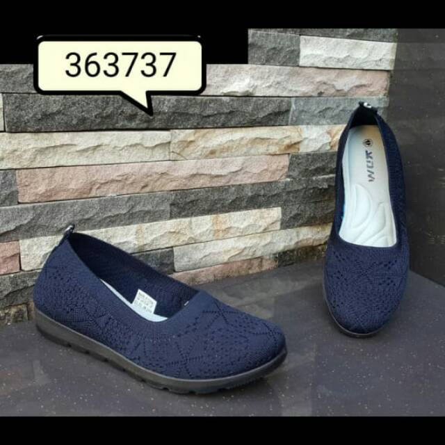 Sepatu Flat Navy original Alvin